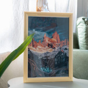 Enmarcado Fitz Roy A4